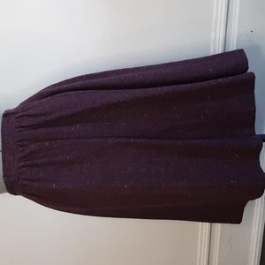 Vintage escada midi wool skirt